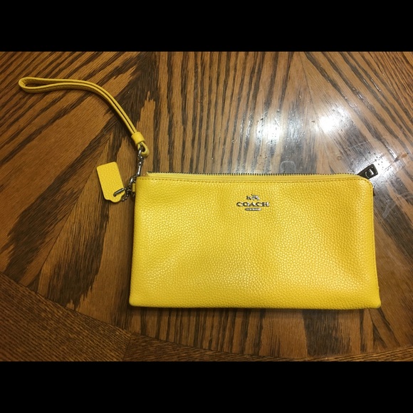 Coach Handbags - Yellow Coach Bag